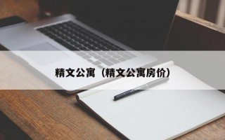 精文公寓（精文公寓房价）